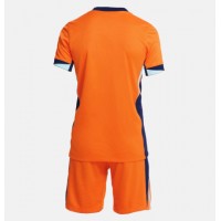 Echipament fotbal Olanda Tricou Acasa European 2024 pentru copii maneca scurta (+ Pantaloni scurti)